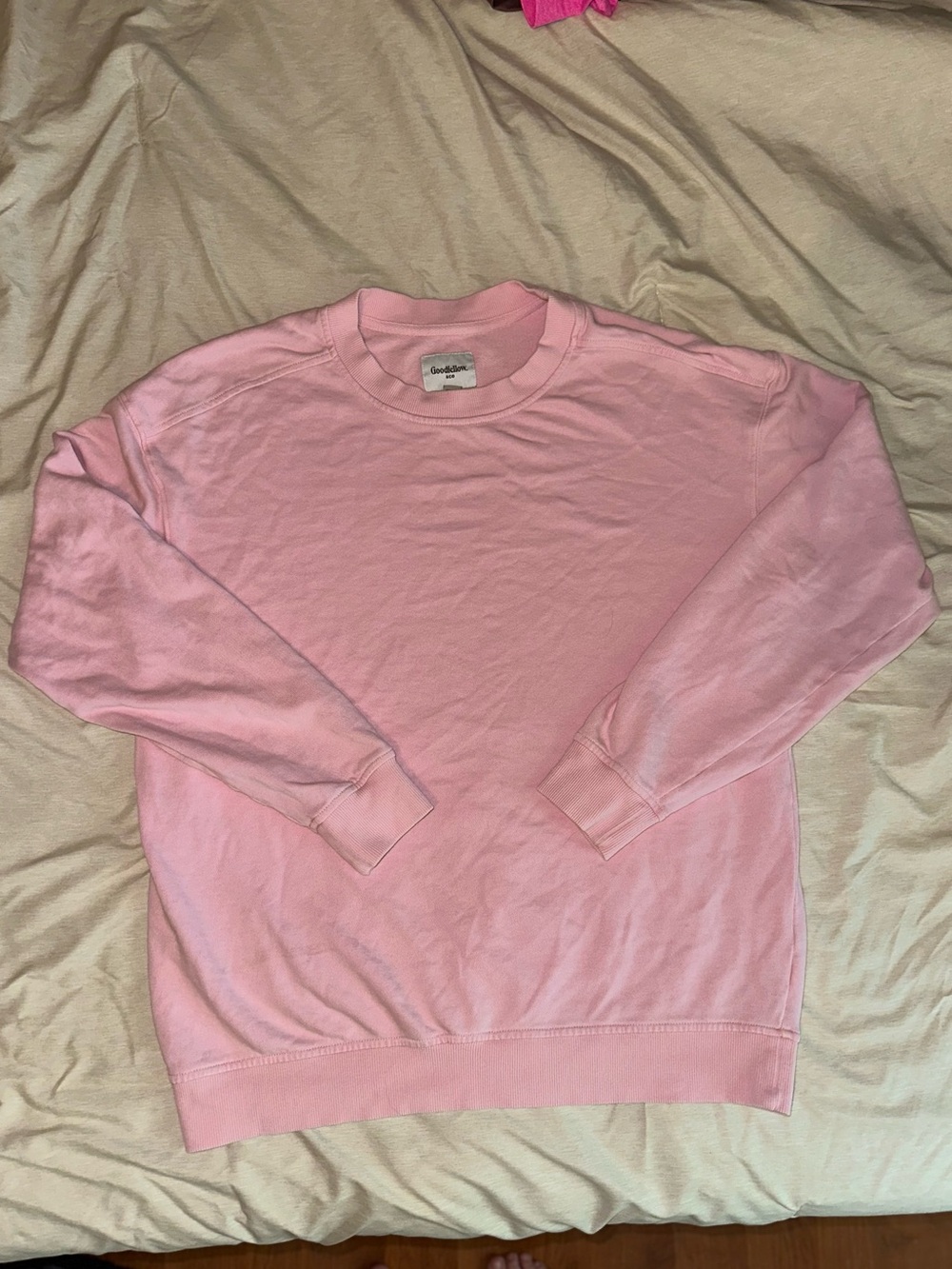 Goodfellow & Co Pink Crewneck Sweater